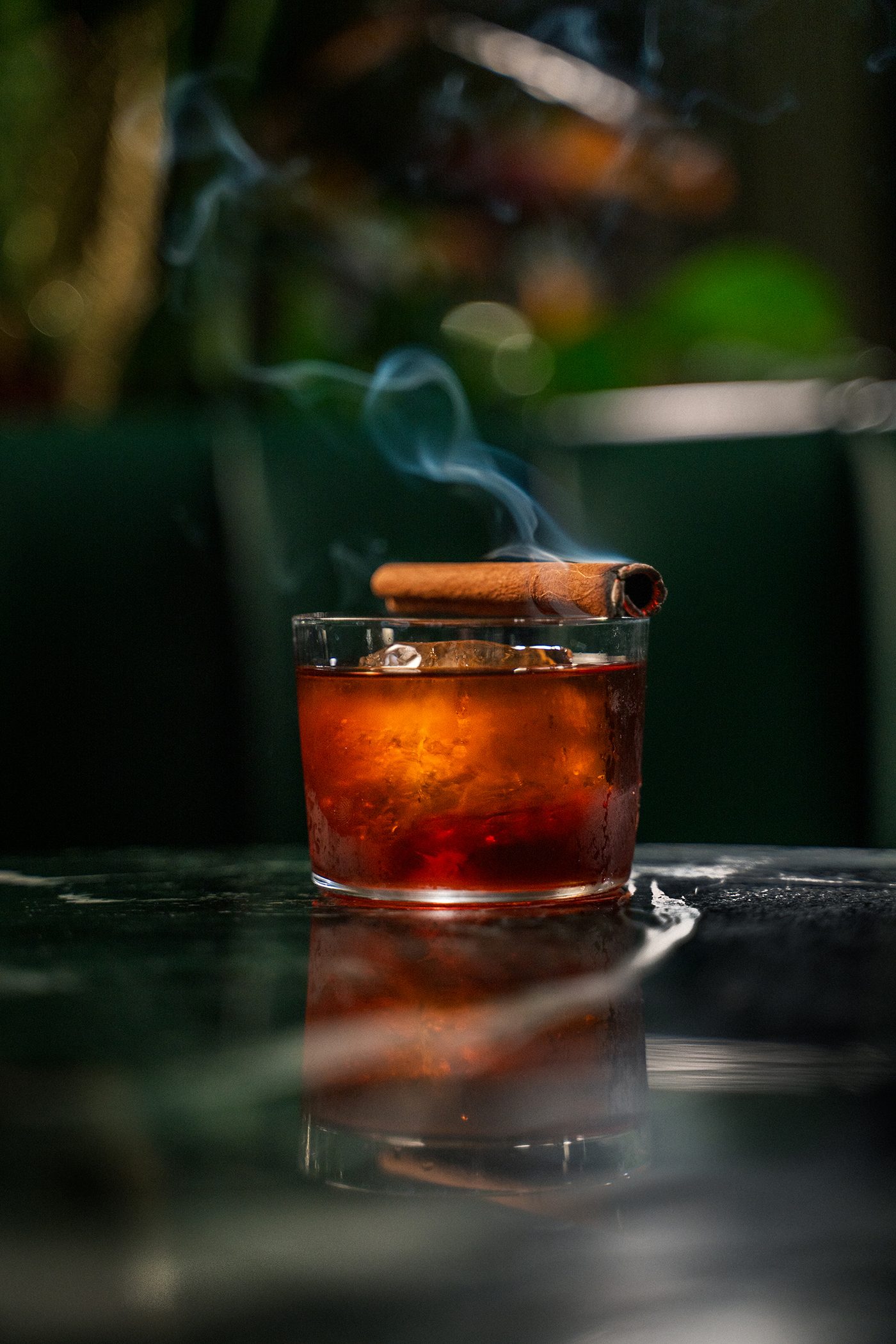 Cocktail drink product photography
